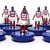 Subbuteo Andrew Table Soccer Liberia 1995 National Team on Classic Hasbro bases